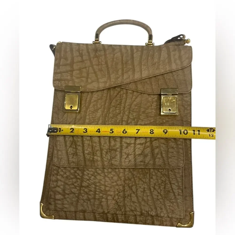 Lorenzi Genuine Buffalo Messenger/Shoulder Unisex Hand Bag